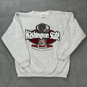 Vintage 90s Washington State University Sweatshirt Crewneck WSU Rose Bowl ‘98 XL